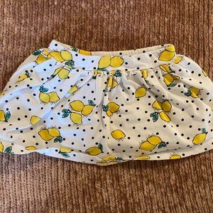 Koala Baby White With Lemons Skirt 9M